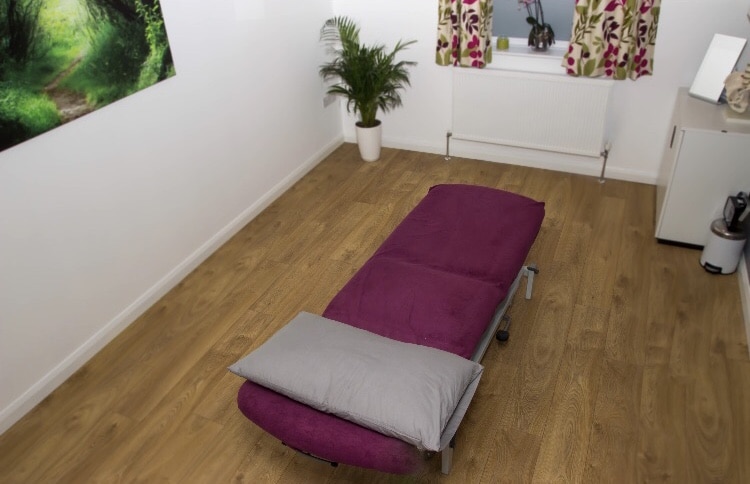 Maidstone osteopathy clinic room